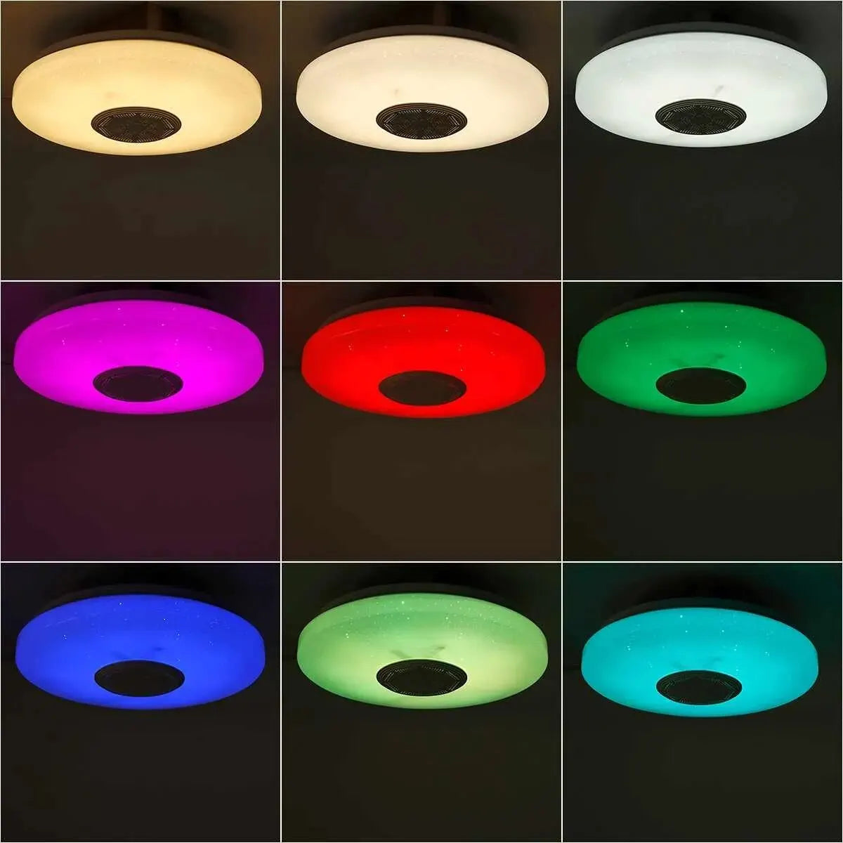 LÁMPARA DE TECHO LED RGB INTELIGENTE CON BLUETOOTH